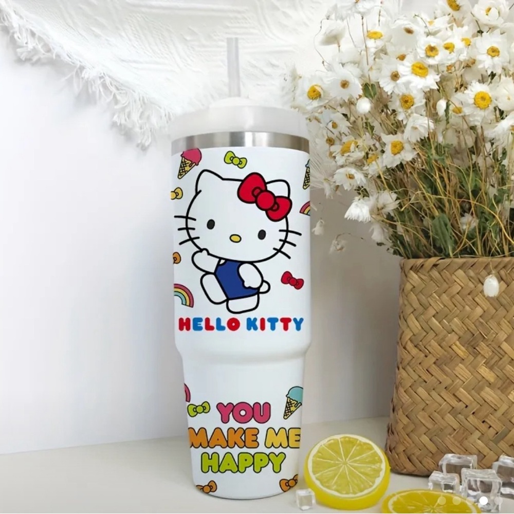 Sanrio Hello Kitty 30oz tumbler.